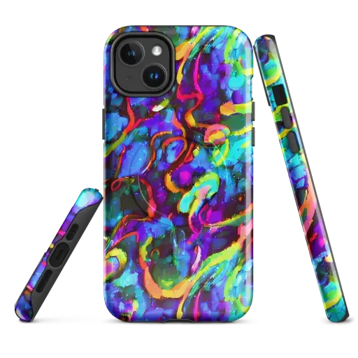 Molten Chromatics on a MagSafe Tough Case for iPhone®