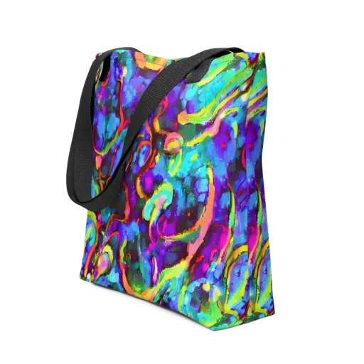 Molten Chromatics on a Tote Bag