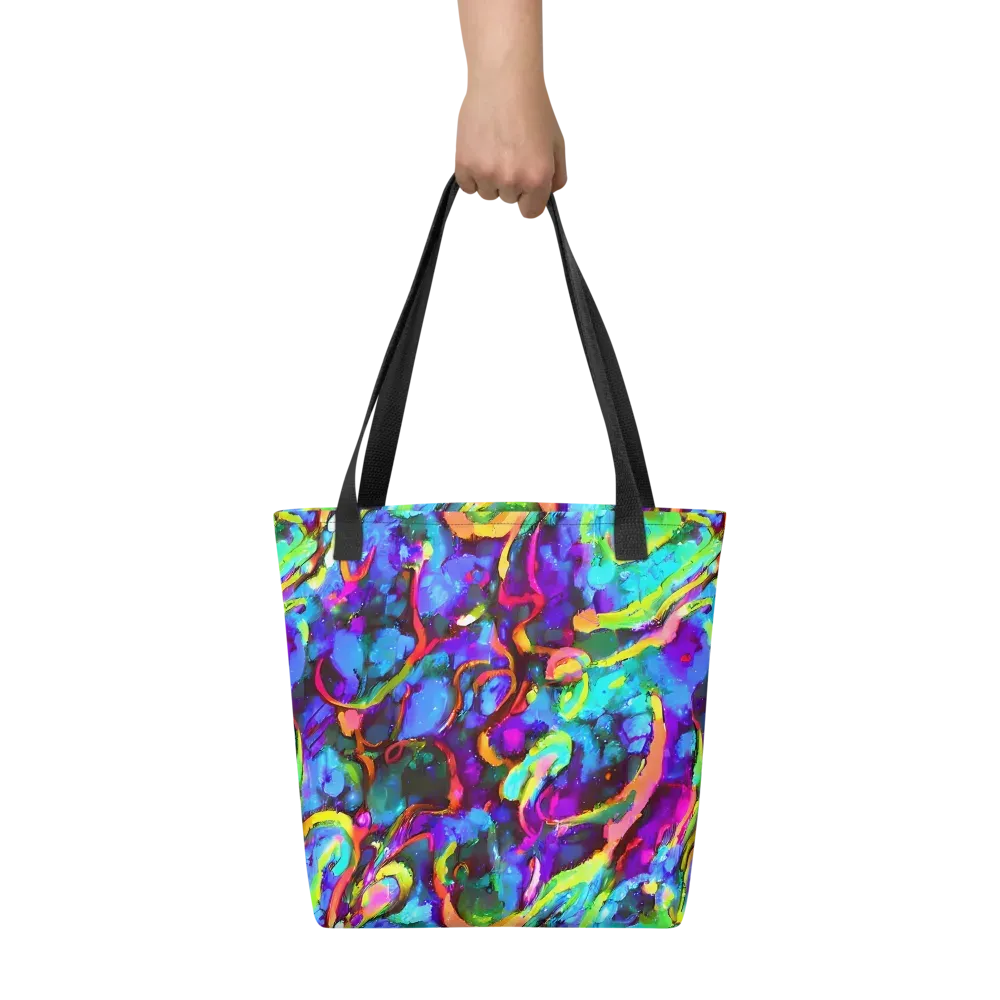Molten Chromatics on Tote Bag — Front