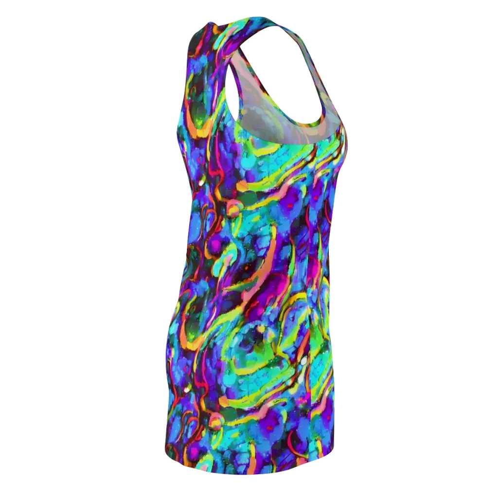 Molten Chromatics on Racerback Dress — Back Side
