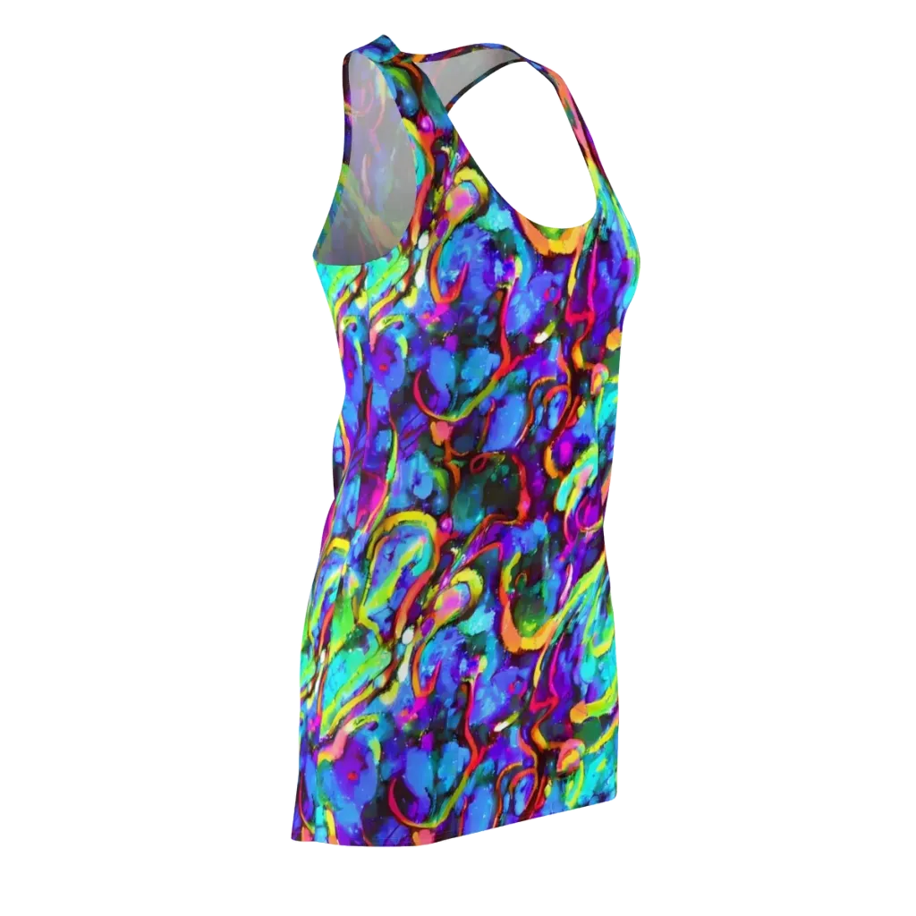 Molten Chromatics on Racerback Dress — Front Side