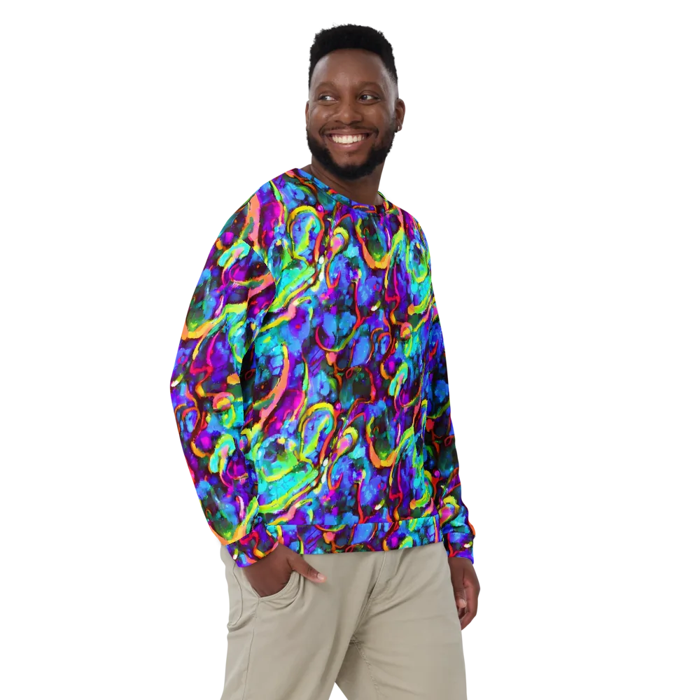 Molten Chromatics on Sweatshirt — Front