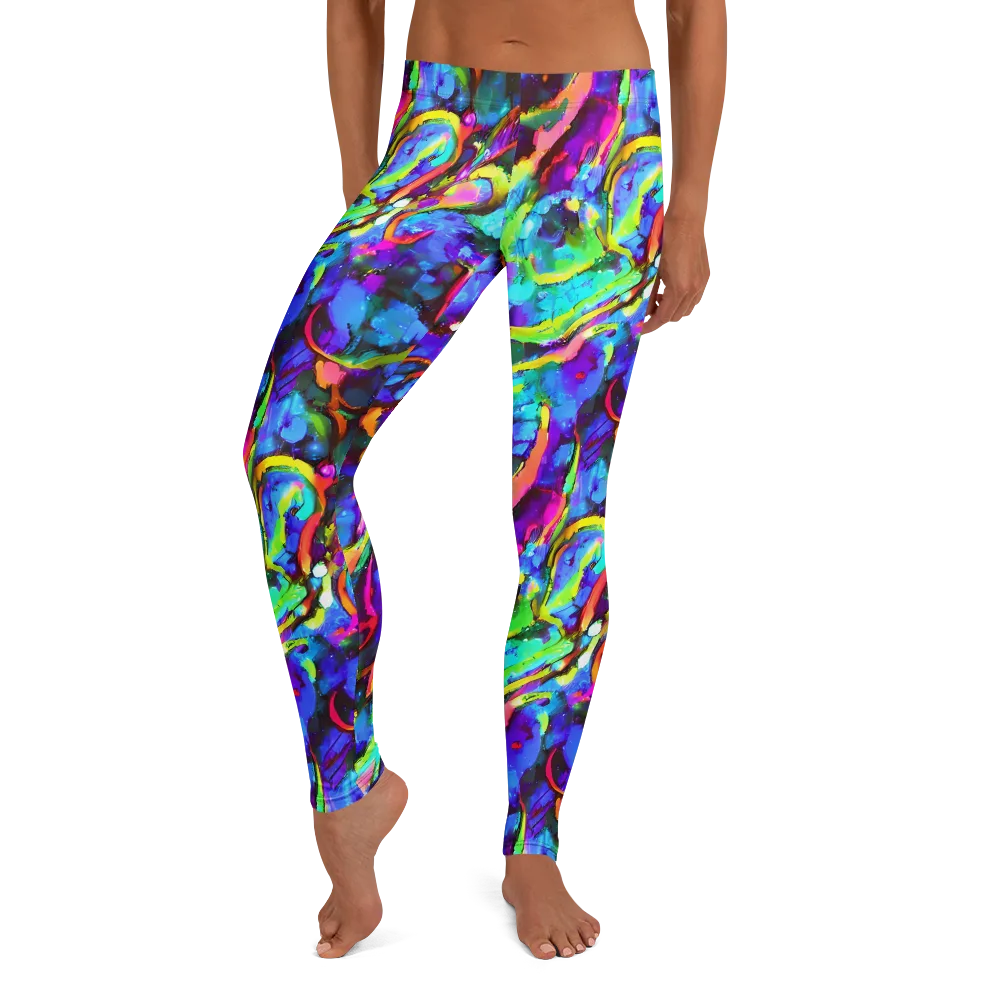 Molten Chromatics on Leggings — Front