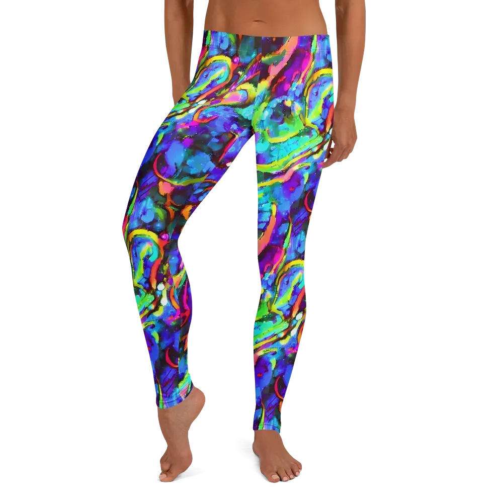 Molten Chromatics on Leggings — Front