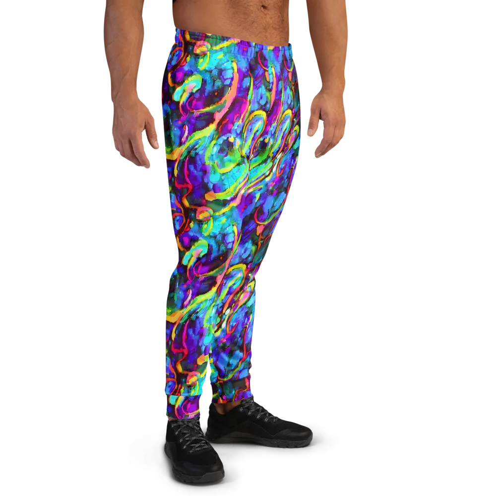 Molten Chromatics on Men's Joggers — Right