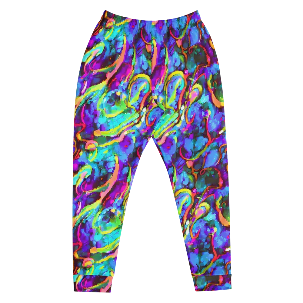 Molten Chromatics on Men's Joggers — Front