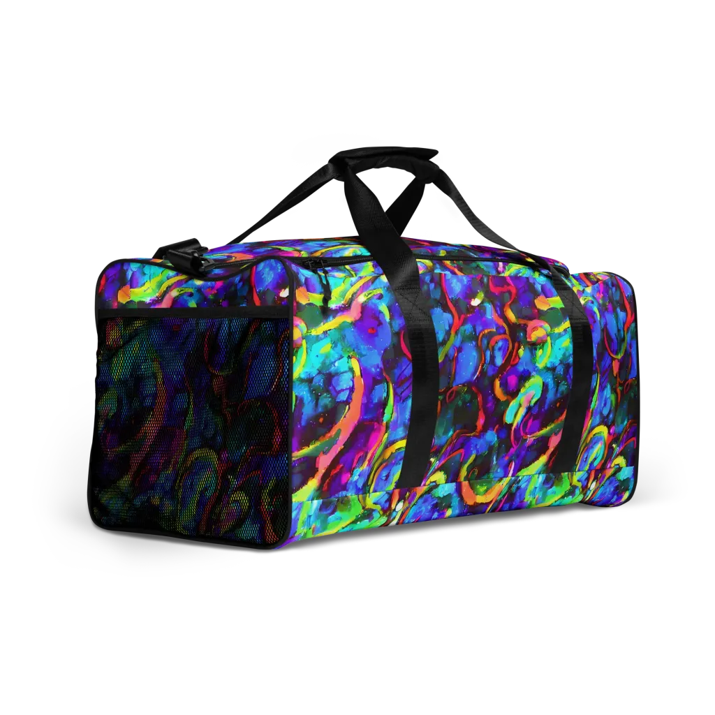 Molten Chromatics on Duffle Bag — Right Front