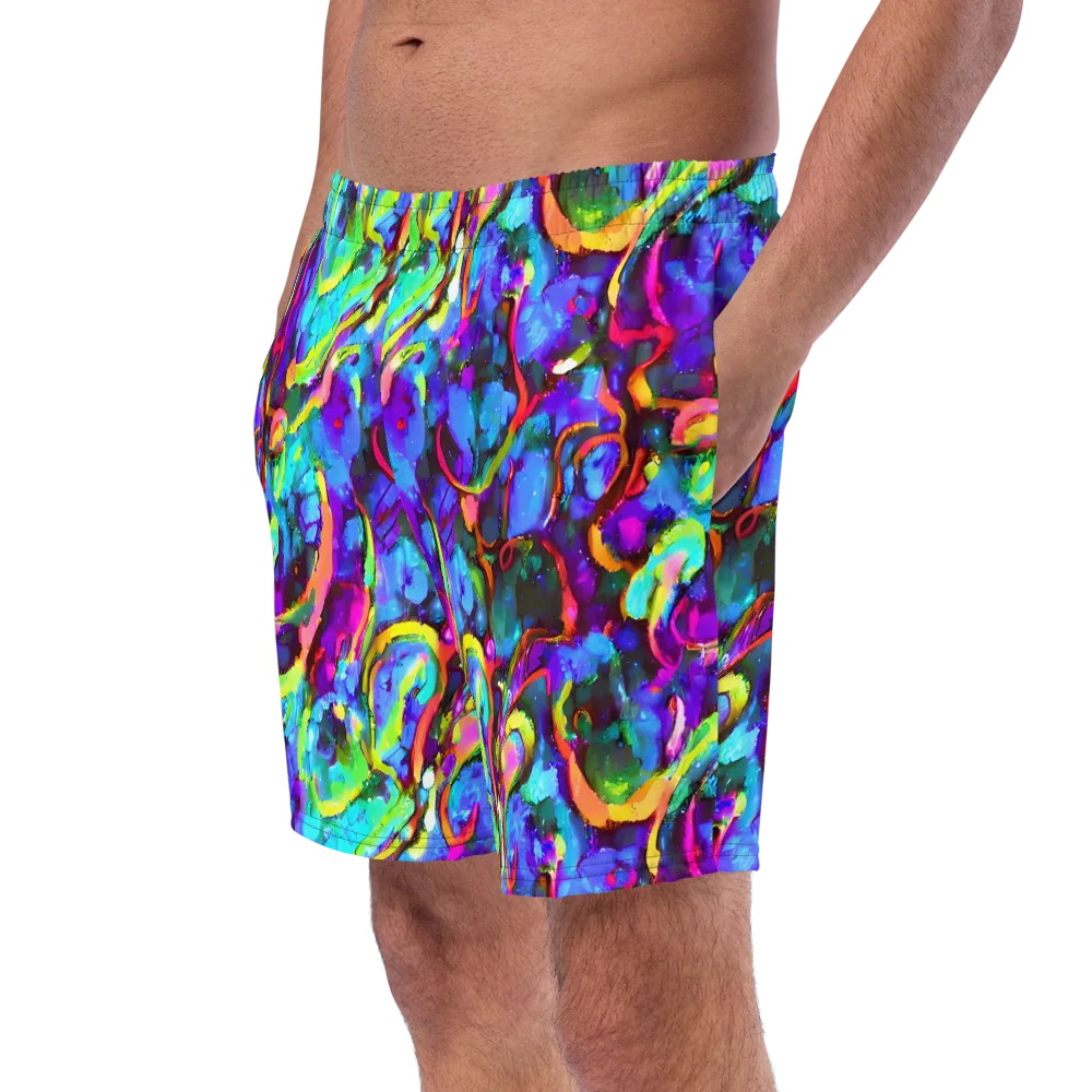Molten Chromatics on Swim Trunks — Left Front