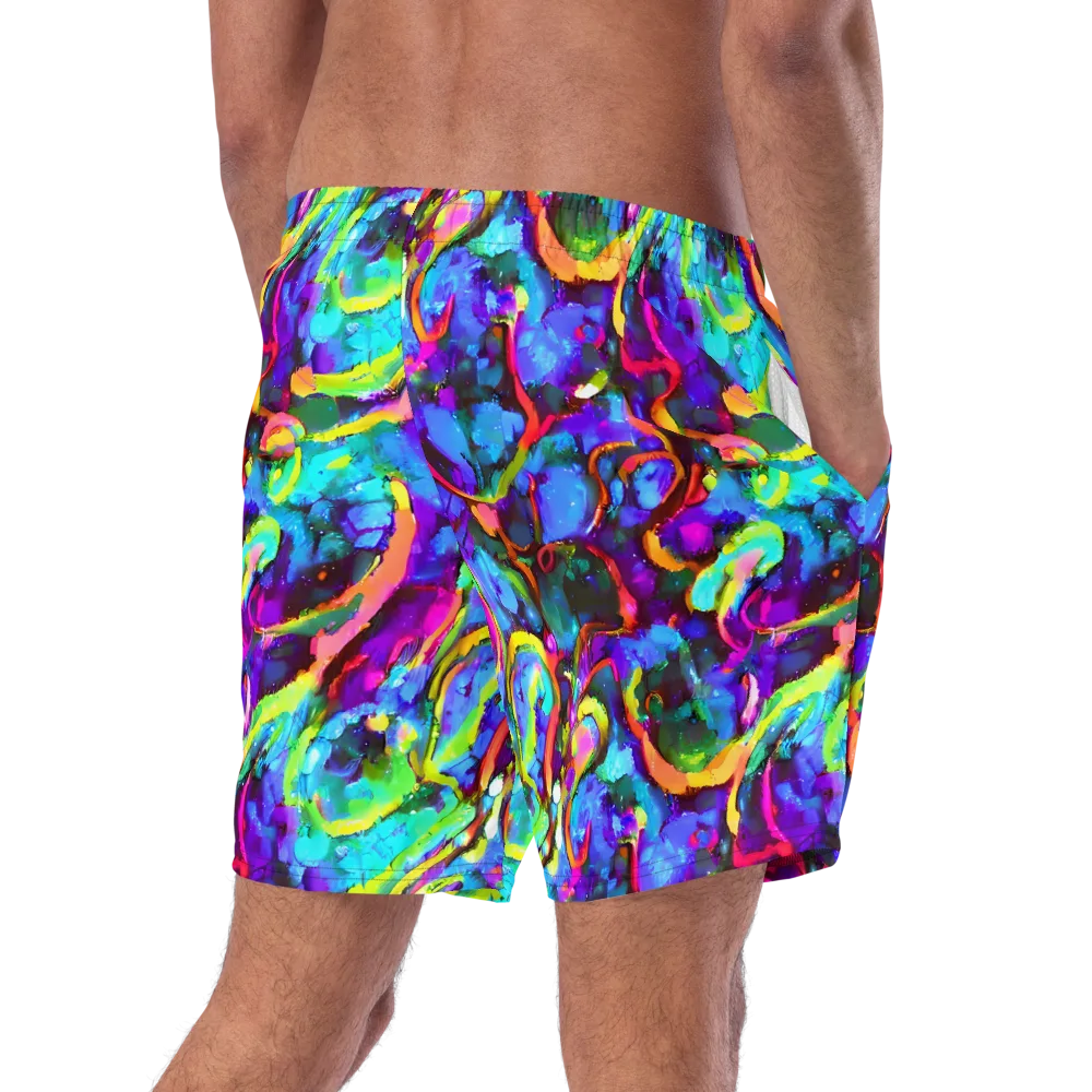 Molten Chromatics on Swim Trunks — Right Back