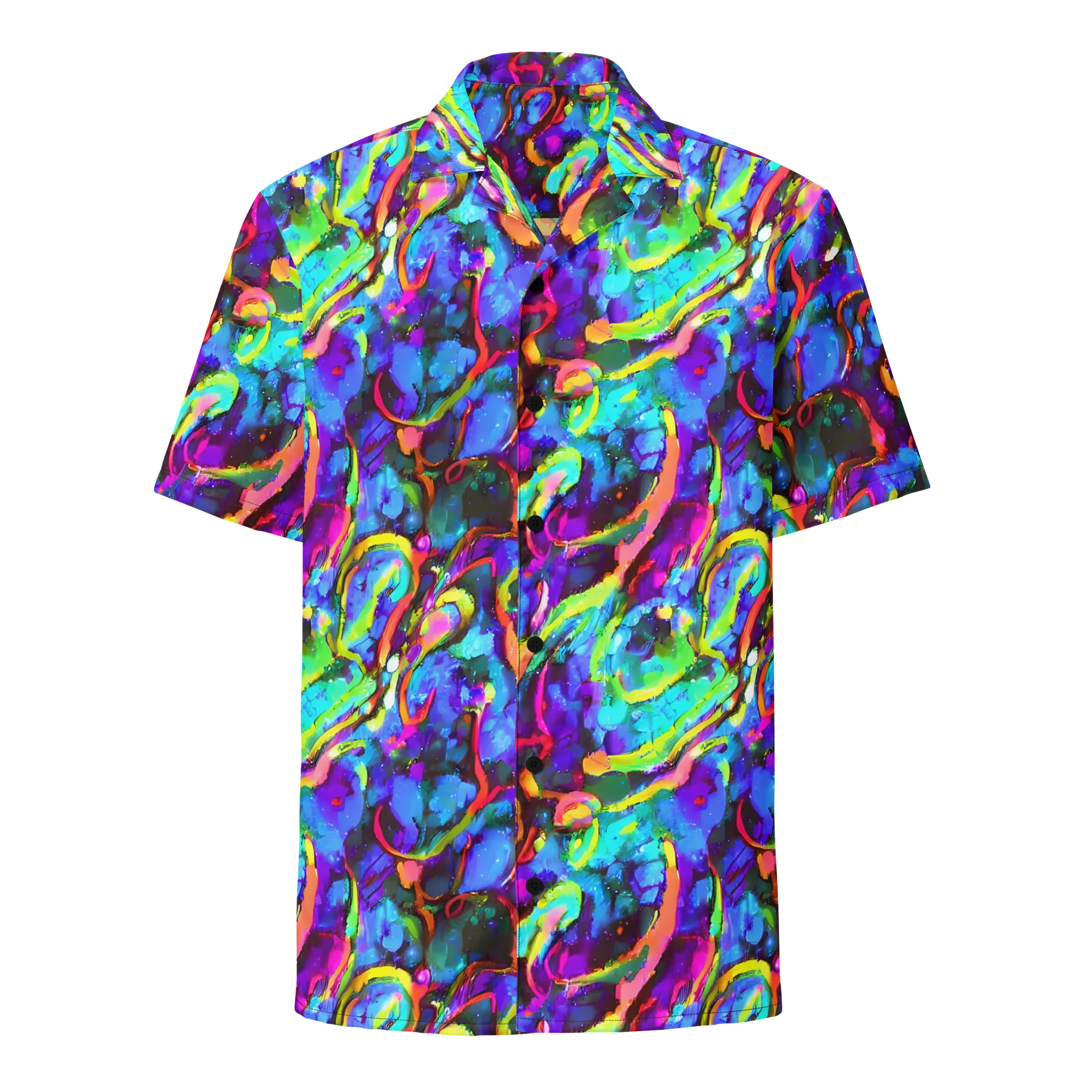 Molten Chromatics on Button Shirt — Front