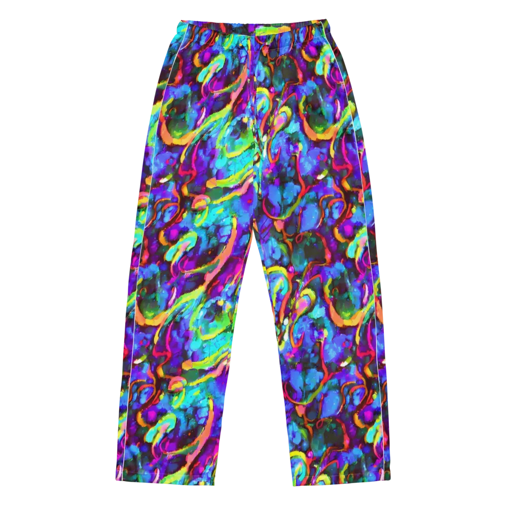 Molten Chromatics on Women's Pajama Pants — Front