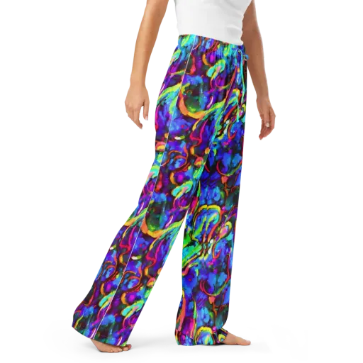 Molten Chromatics on a Women's Pajama Pants