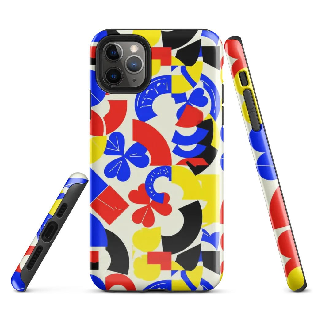 Primary Parade on Tough Case for iPhone® — Front