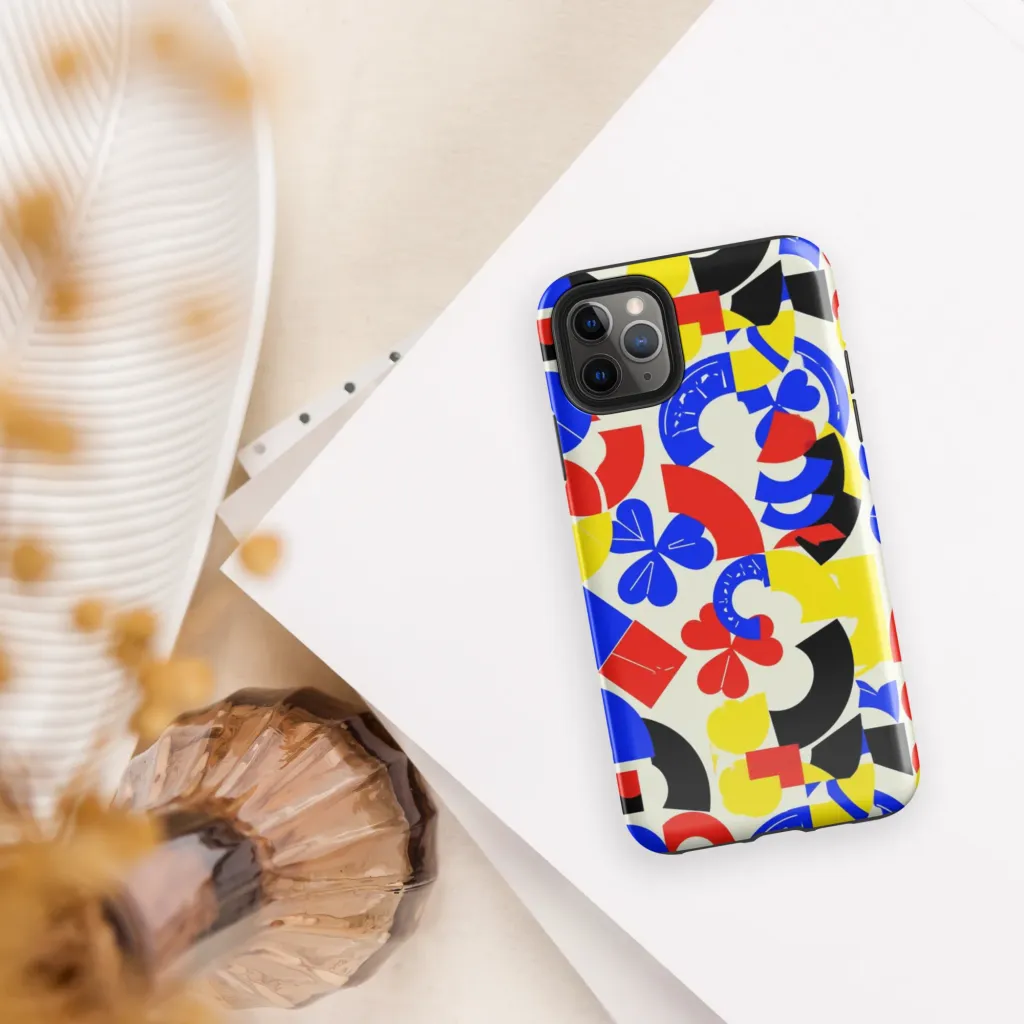 Primary Parade on Tough Case for iPhone® — Front