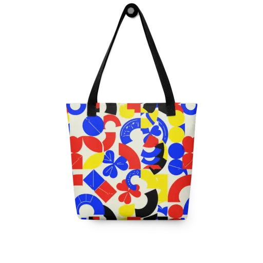 Primary Parade on a Tote Bag