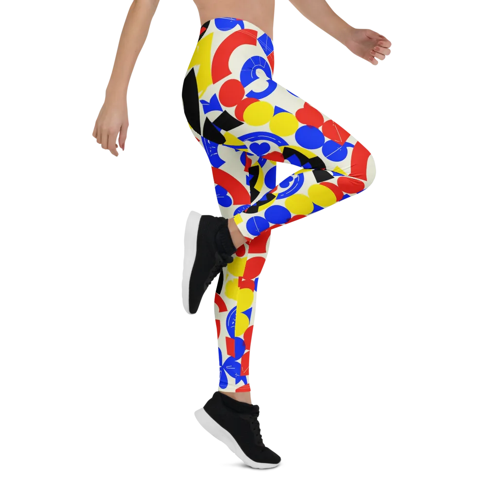 Primary Parade on Leggings — Right