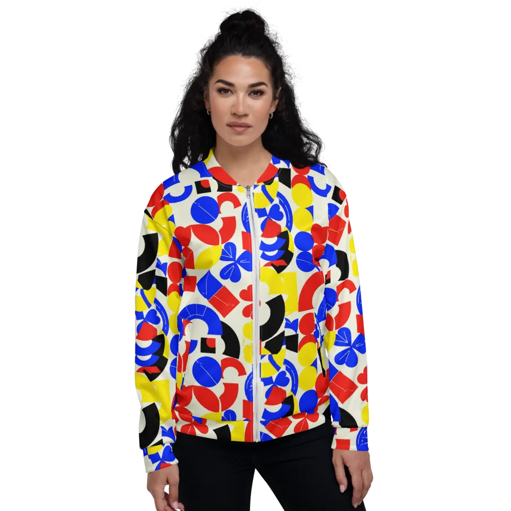 Primary Parade on Bomber Jacket — Front