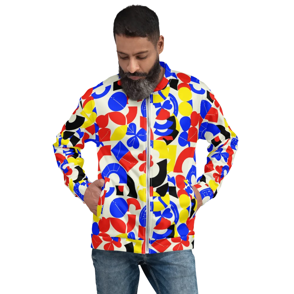 Primary Parade on Bomber Jacket — Front