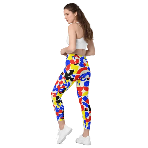 Primary Parade on a Leggings with Pockets