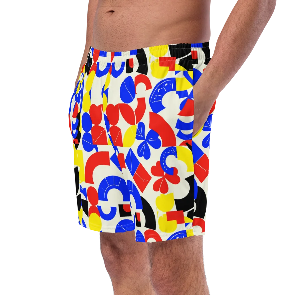 Primary Parade on Swim Trunks — Left Front