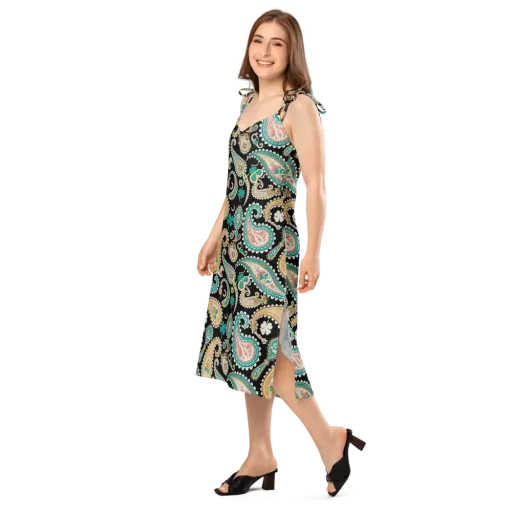 Clover Caravan on a Slip Dress