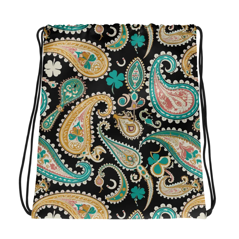 Clover Caravan on Drawstring Bag — Photo