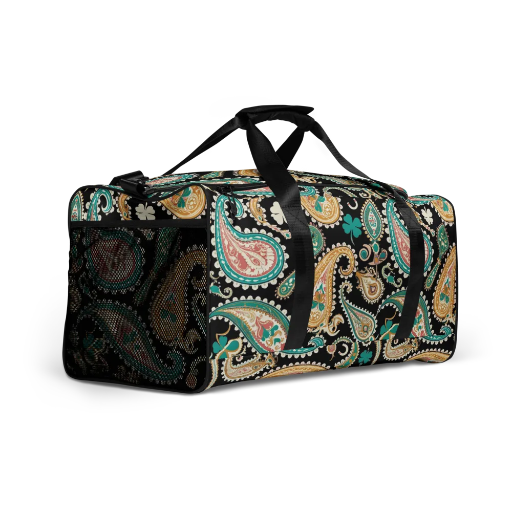 Clover Caravan on Duffle Bag — Right Front