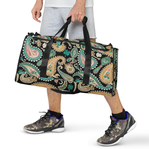 Clover Caravan on a Duffle Bag