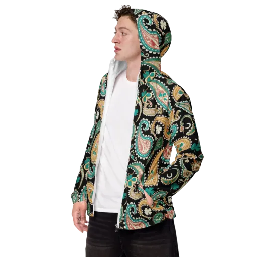 Clover Caravan on a Men's Windbreaker