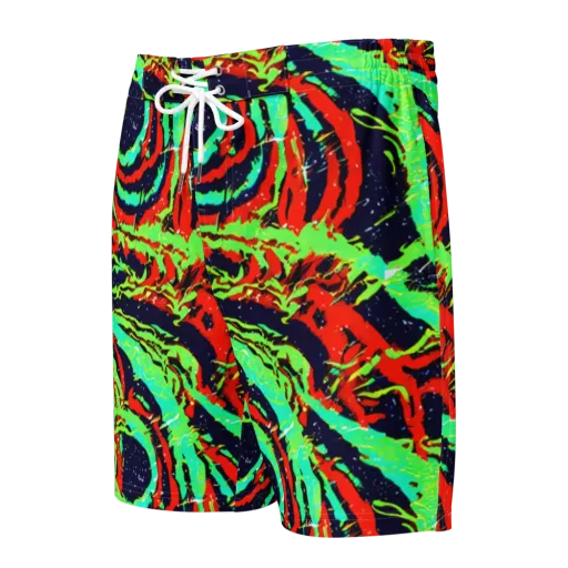Cyber Jungle on a Men's Board Shorts