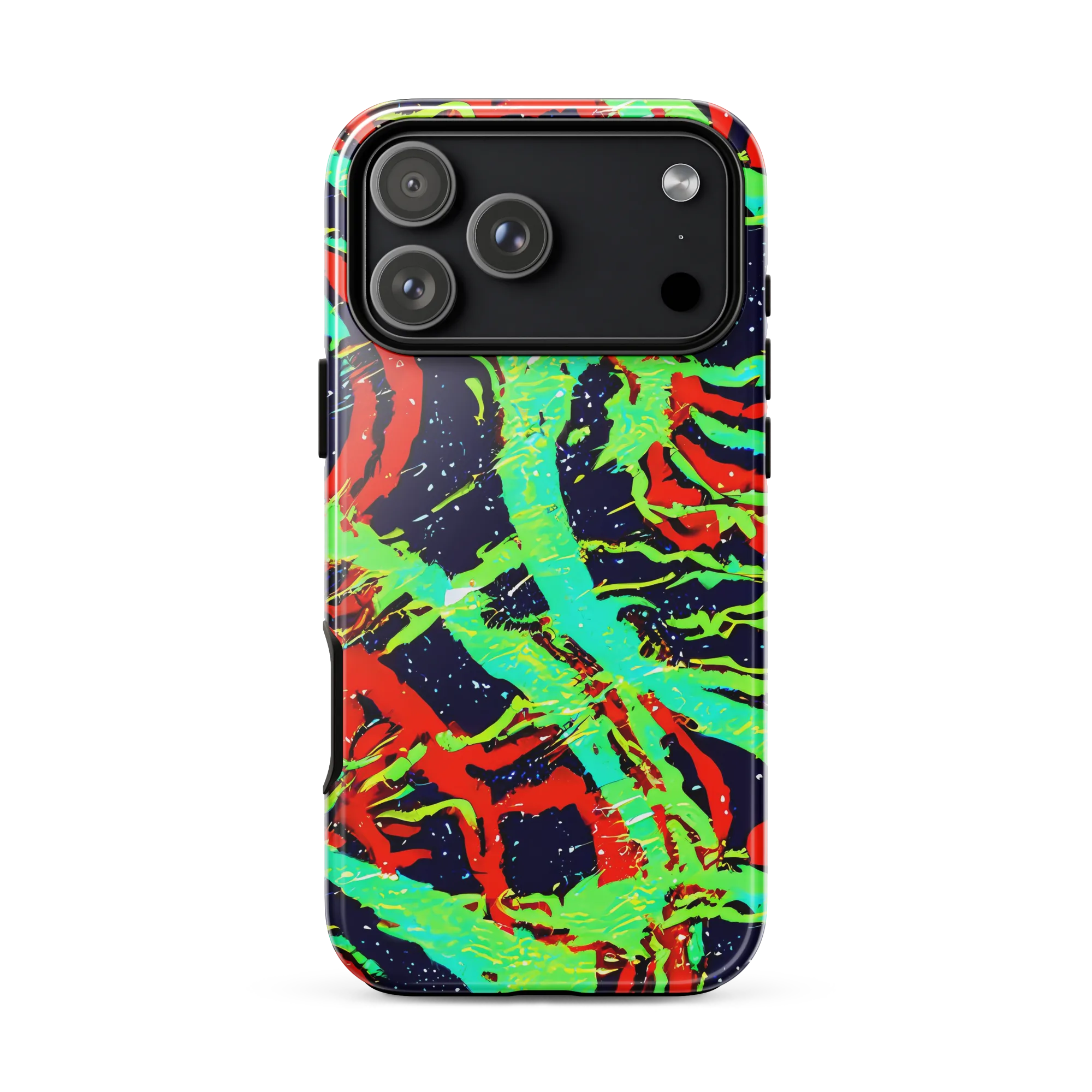 Cyber Jungle on Tough Case for iPhone® — Front