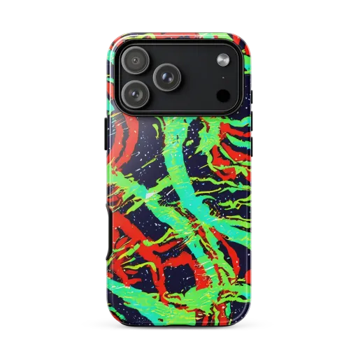 Cyber Jungle on a Tough Case for iPhone®