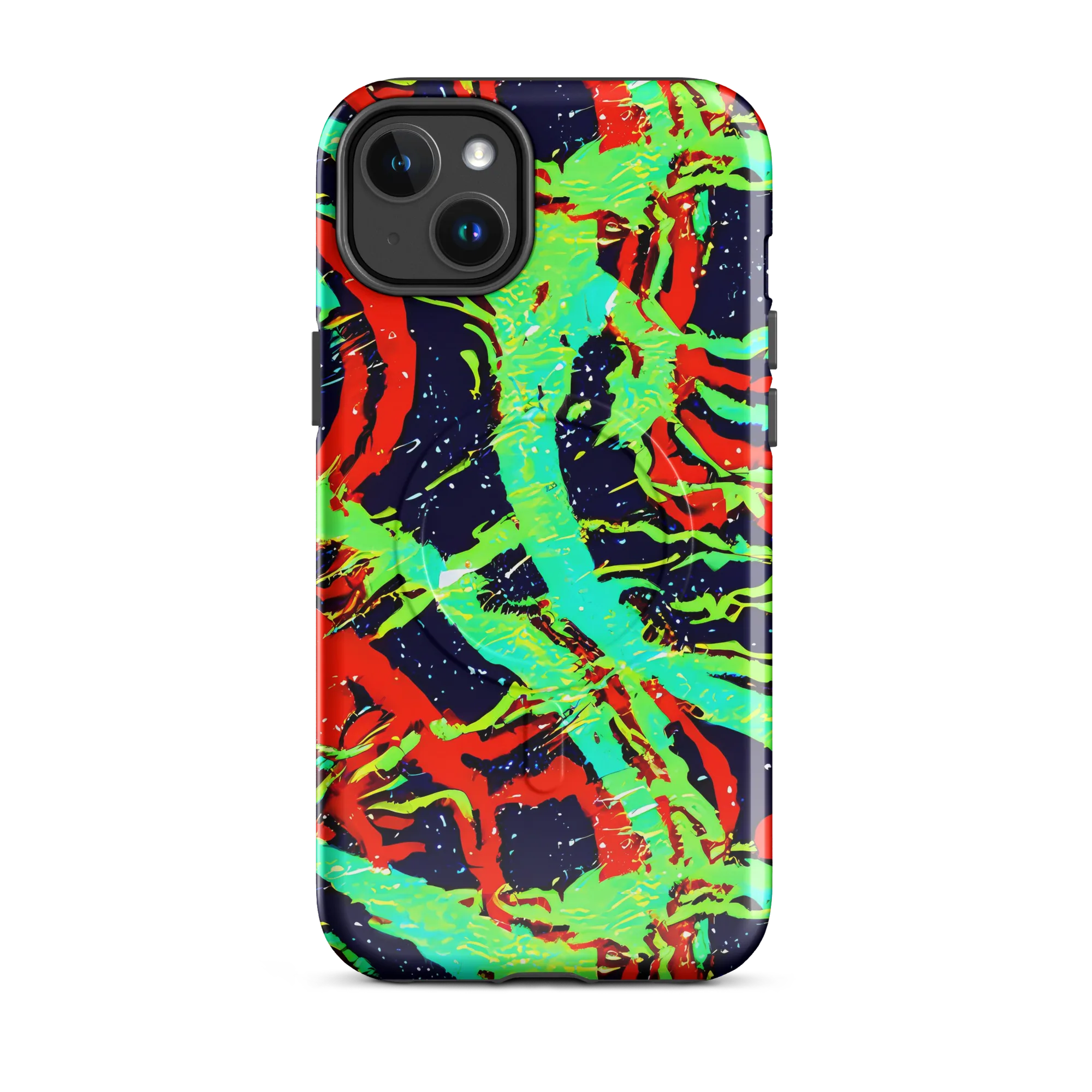 Cyber Jungle on MagSafe Tough Case for iPhone® — Front