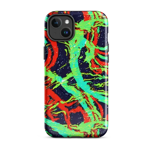 Cyber Jungle on a MagSafe Tough Case for iPhone®