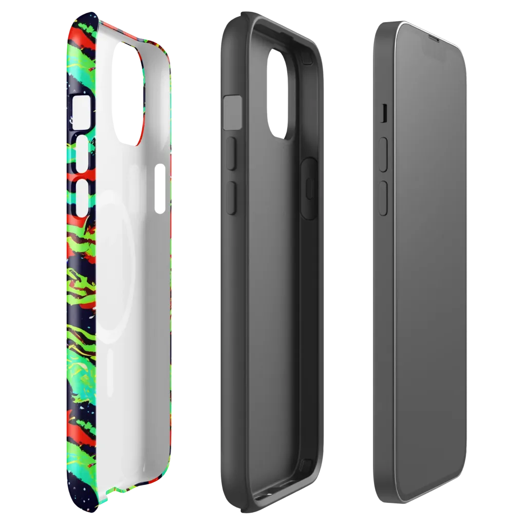 Cyber Jungle on MagSafe Tough Case for iPhone® — Front