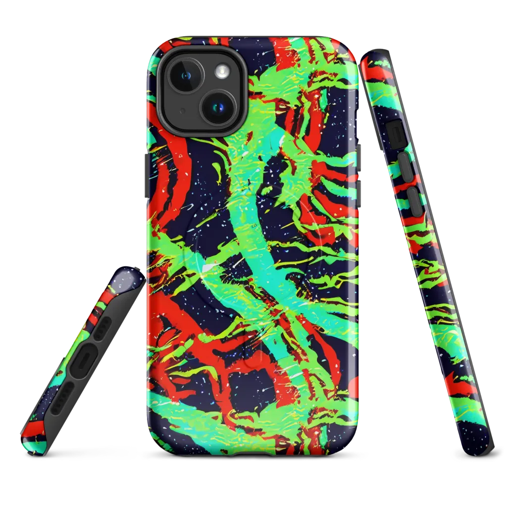 Cyber Jungle on MagSafe Tough Case for iPhone® — Front