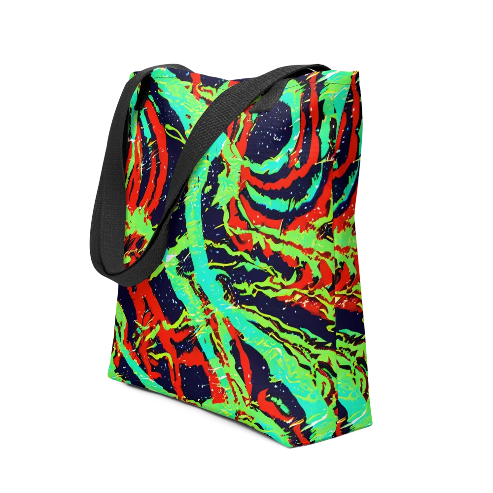 Cyber Jungle on Tote Bag — Front