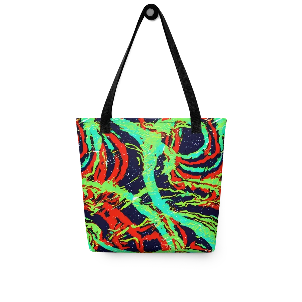 Cyber Jungle on Tote Bag — Front