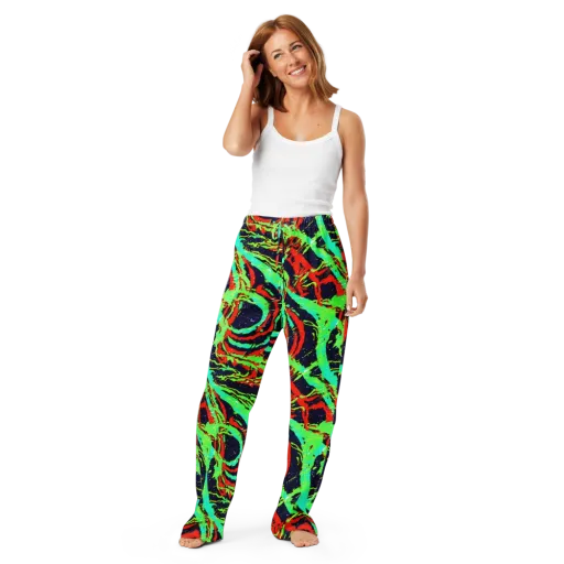 Cyber Jungle on a Women's Pajama Pants
