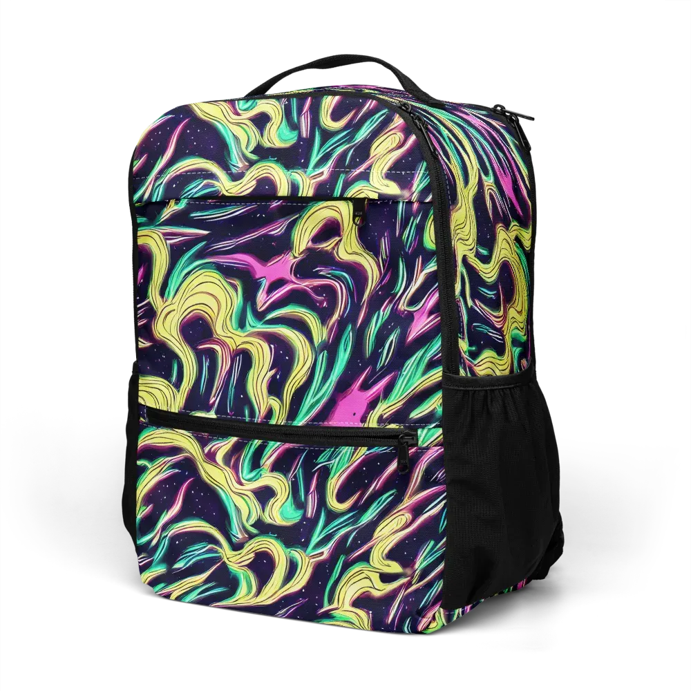 Casson's Whirl on Utility Backpack — Left Front