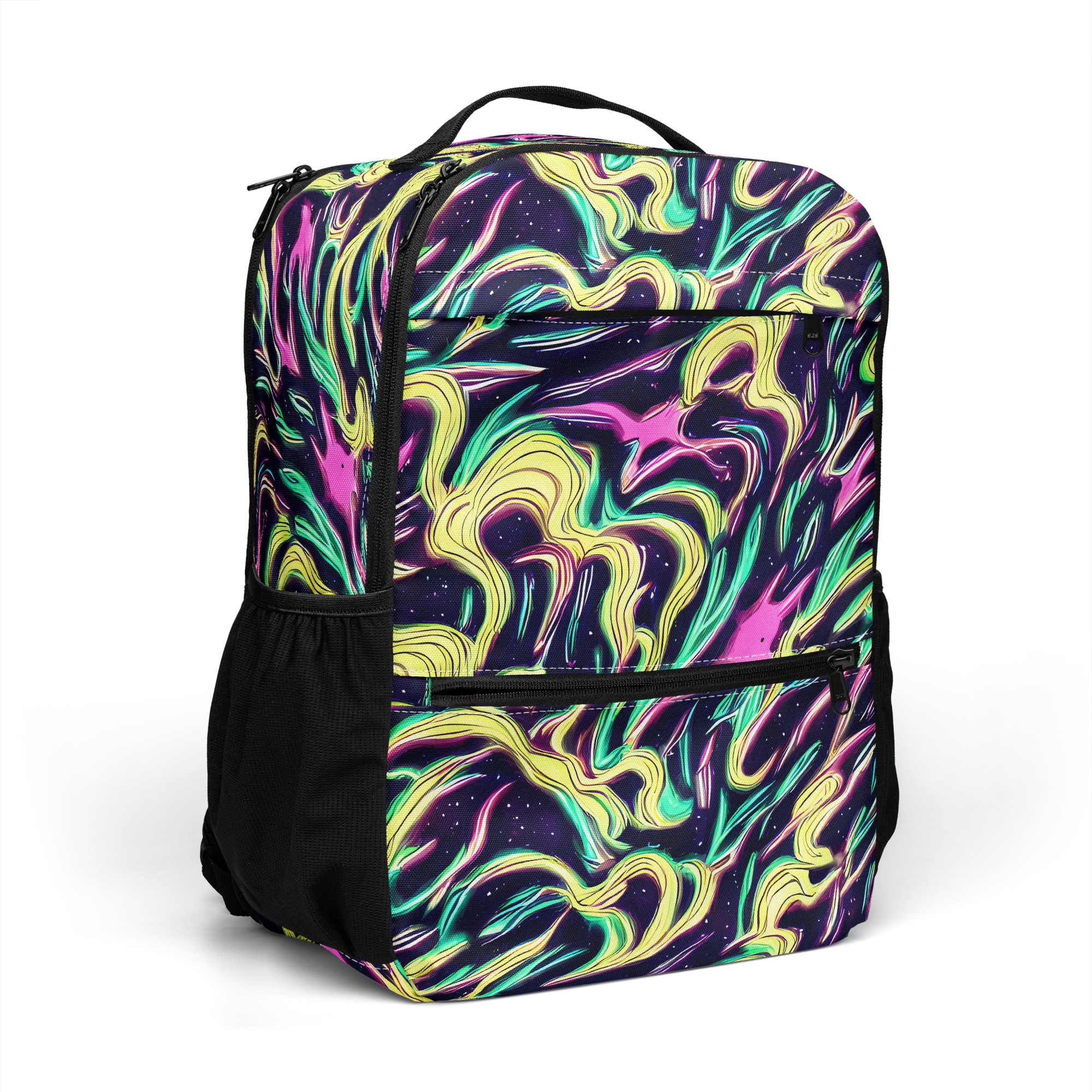 Casson's Whirl on Utility Backpack — Right Front