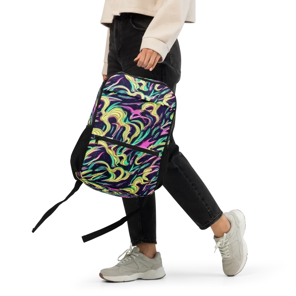 Casson's Whirl on Utility Backpack — Front