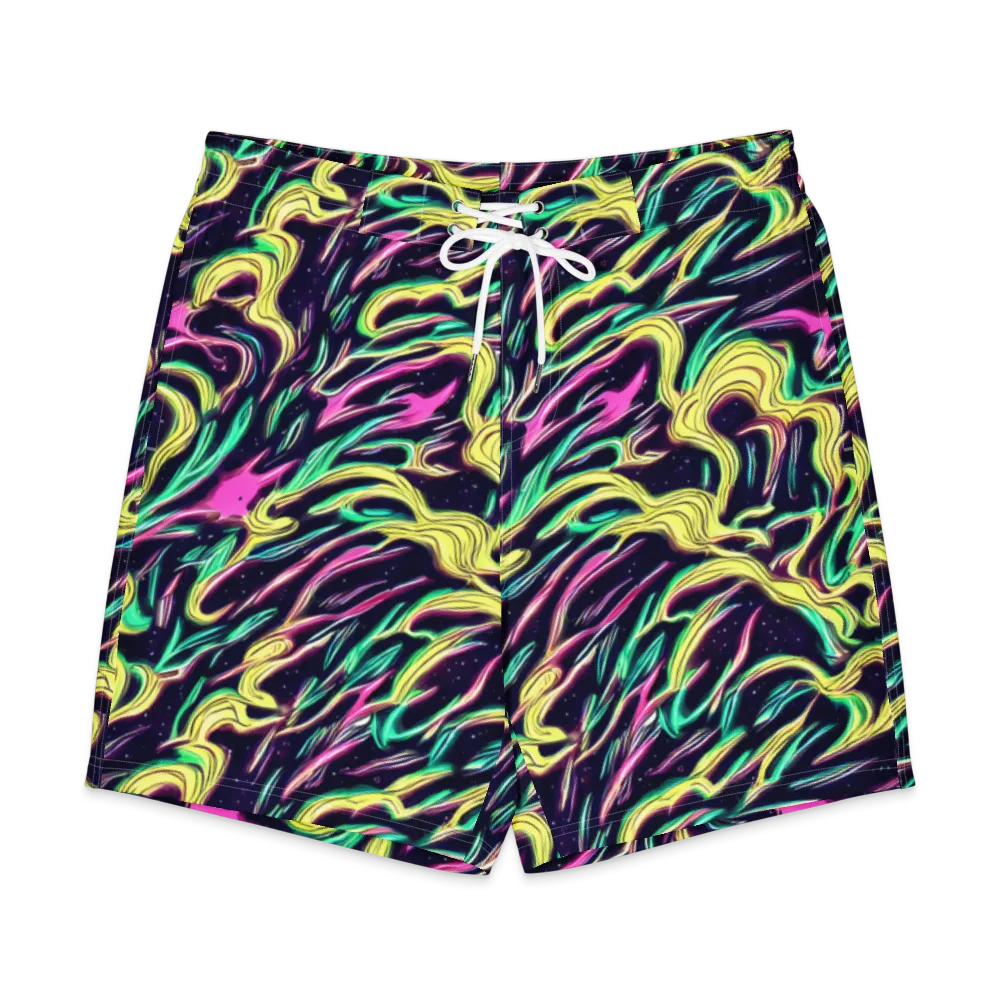 Casson's Whirl on Men's Board Shorts — Front