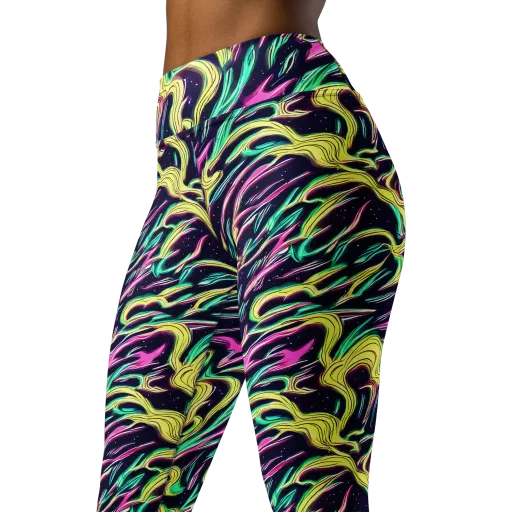 Casson's Whirl on a Yoga Leggings