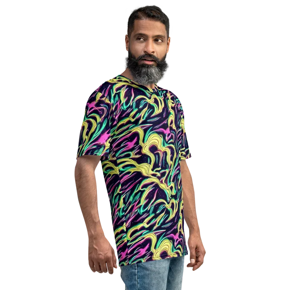 Casson's Whirl on Men's Crew Neck T-Shirt — Right