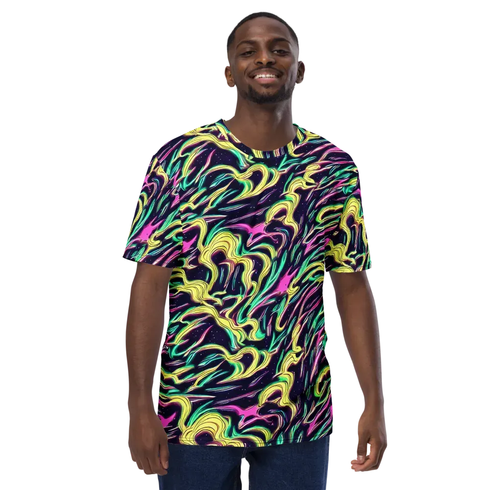 Casson's Whirl on Men's Crew Neck T-Shirt — Front