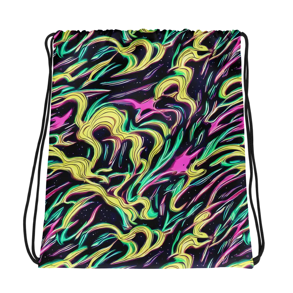 Casson's Whirl on Drawstring Bag — Photo