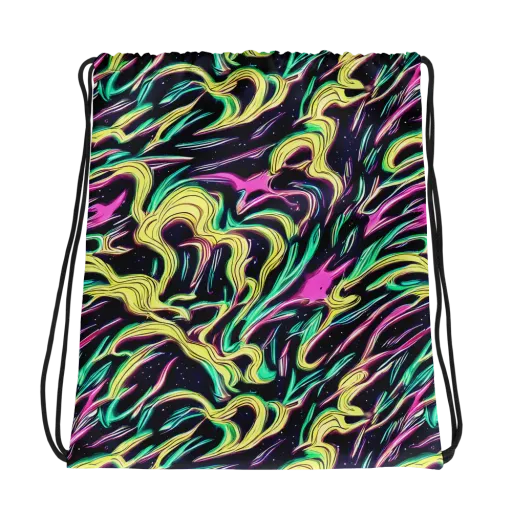 Casson's Whirl on a Drawstring Bag
