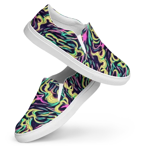 Casson's Whirl on a Women's Slip-On Canvas Shoes