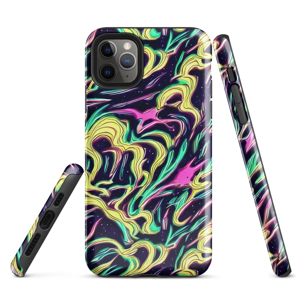 Casson's Whirl on Tough Case for iPhone® — Front